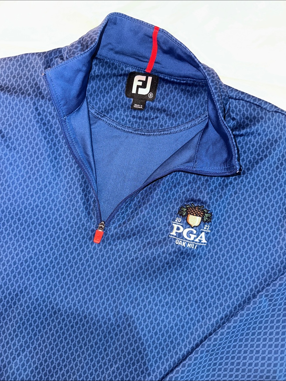 FootJoy Blue PGA Oak Hill Quarter-Zip Pullover